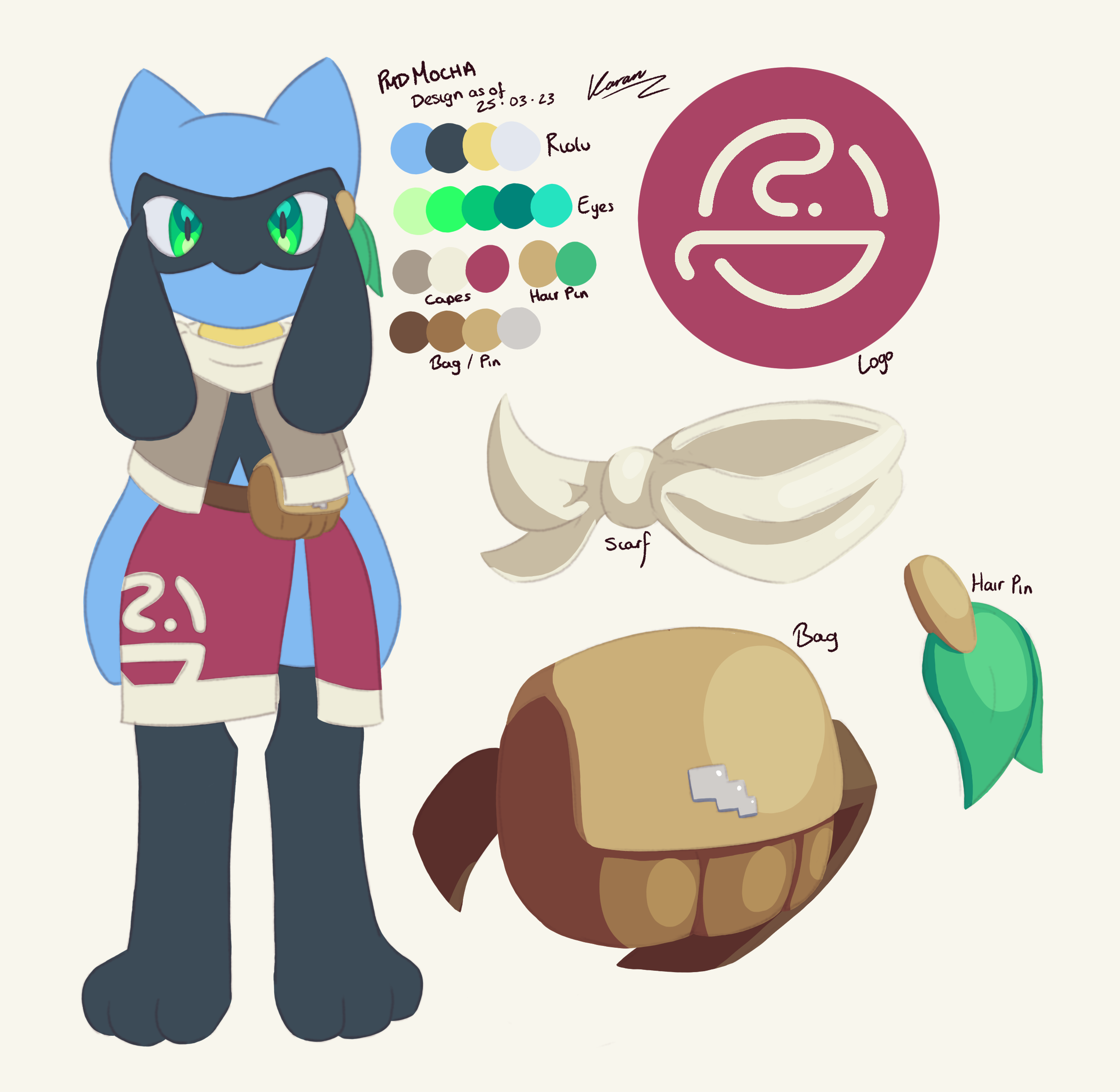 Mocha Riolu Reference