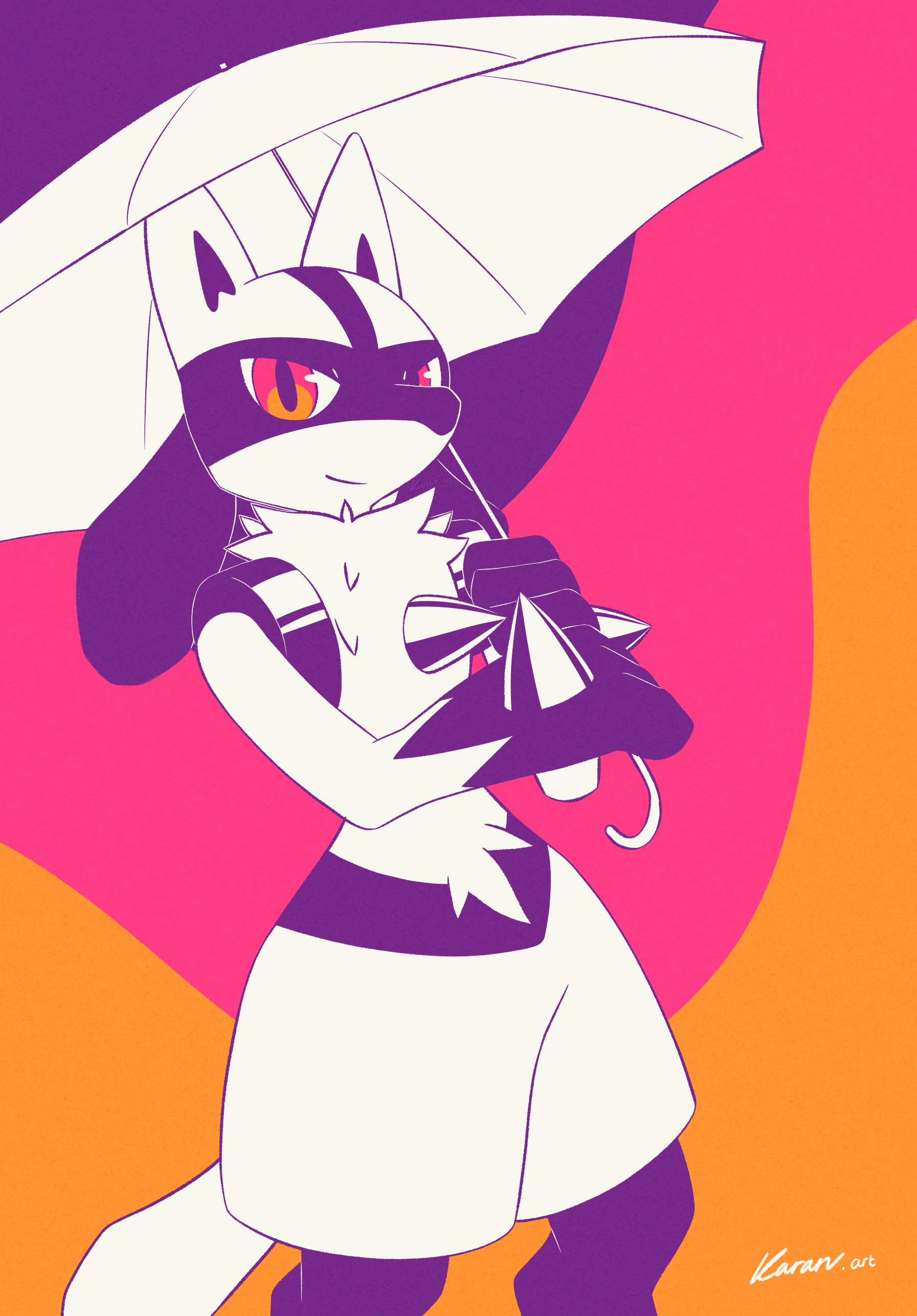 Autumn Tricolor Lucario