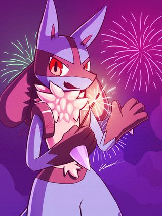 Thumbnail for Lucario Sparkler